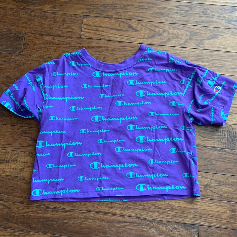 Champion Cropped Workout Tee